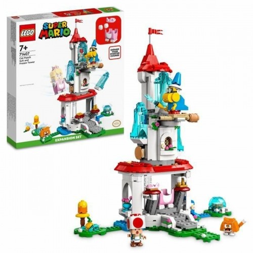 Celtniecības Komplekts Lego 71407 Super Mario The Frozen Tower and Peach Cat Costume image 1