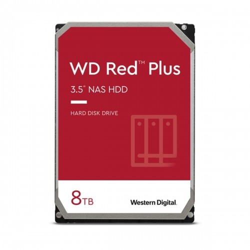 Cietais Disks Western Digital Red Plus 8 TB 3,5" image 1