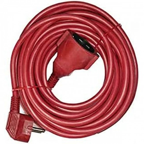 Удлинительный кабель EDM Гибкий 3 x 1,5 mm Красный 15 m image 1