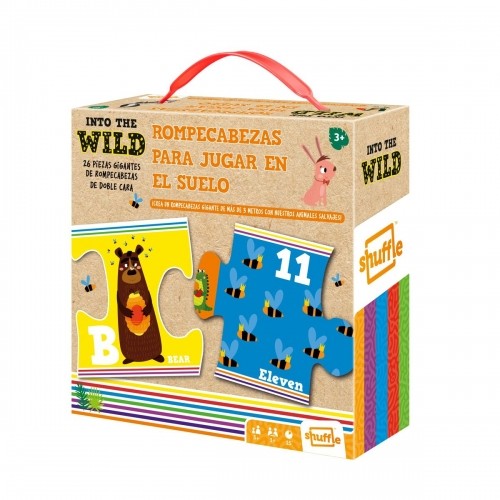 Puzzle Shuffle Into the Wild Children's 26 Pieces image 1