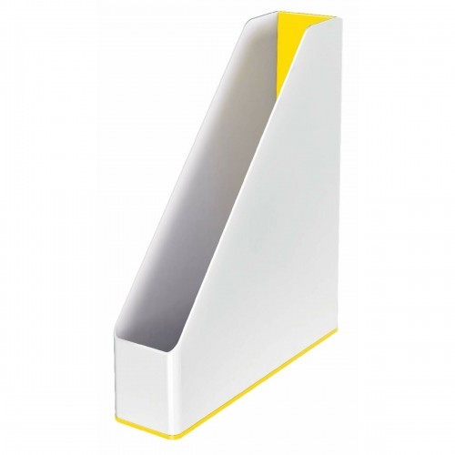 Полка для журналов Leitz Белый Жёлтый A4 полистирол (7,3 x 31,8 x 27,2 cm) image 1