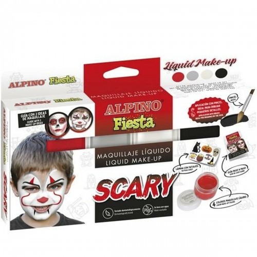 Children's Makeup Alpino Scary 4 colours image 1