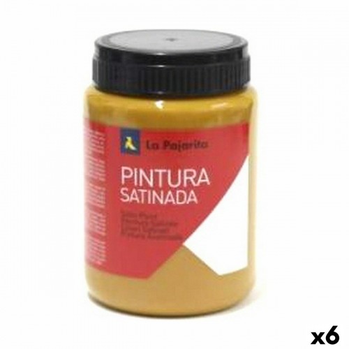 Tempera La Pajarita L-30 6 Pieces Terracotta colour School Satin finish image 1