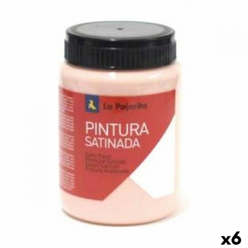 Tempera La Pajarita L-29 Розовый сатин Школьный (35 ml) (6 штук) image 1