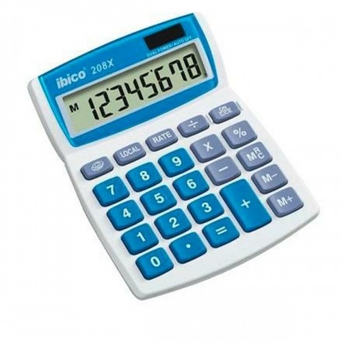 Calculator Ibico 208X White image 1