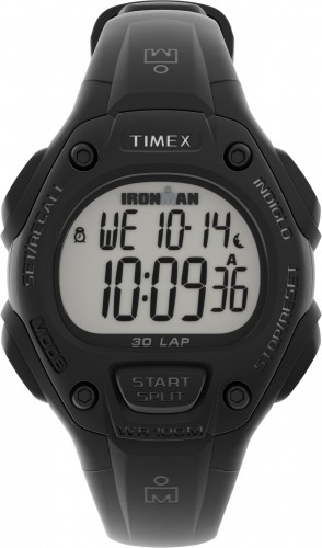 TIMEX® IRONMAN® Classic 30 Mid-Size 34mm Sveķu siksniņas pulkstenis TW5M44900 image 1