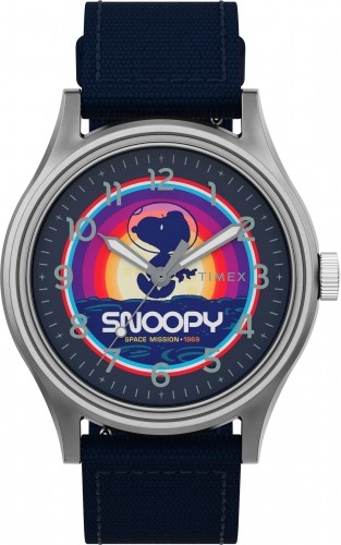 Timex x Space Snoopy - MK1™ Steel 40mm Auduma siksniņas pulkstenis TW2T82800 image 1