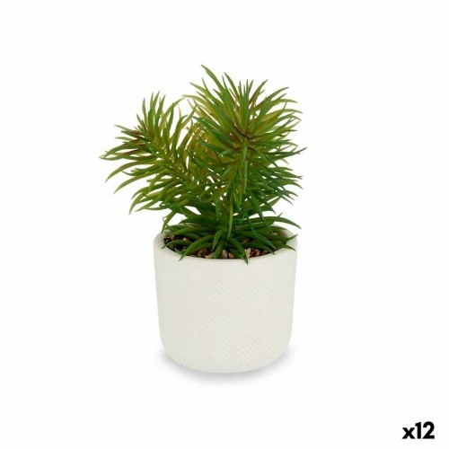 Ibergarden Декоративное растение Белый Зеленый (14 x 20 x 14 cm) (12 штук) image 1