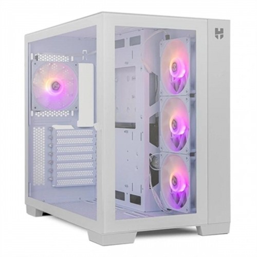 ATX Semi-tower Box Nox NXHUMMERASTRAWH White Ventilator x 4 image 1