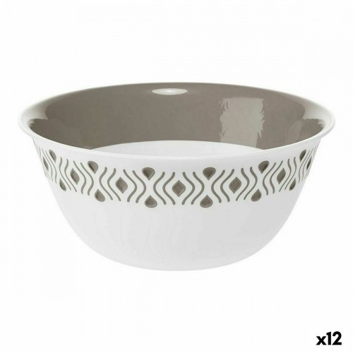 Bowl Stefanplast Tosca Beige Plastic 23 x 10 x 23 cm (12 Units) image 1