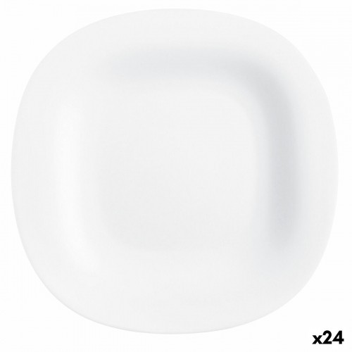 Dessert dish Luminarc Carine White Glass (19 cm) (24 Units) image 1
