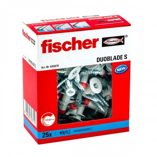 Wall plugs and screws Fischer 44 mm (25 Units) image 1