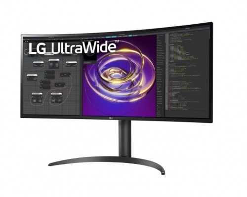 LCD Monitor|LG|34WP85CP-B|34"|Curved/21 : 9|Panel IPS|3440x1440|21:9|5 ms|Speakers|Tilt|34WP85CP-B image 1