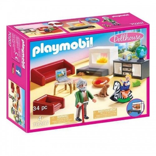Playset Dollhouse Living Room Playmobil 70207 Pusdienošanas komplekts (34 pcs) image 1