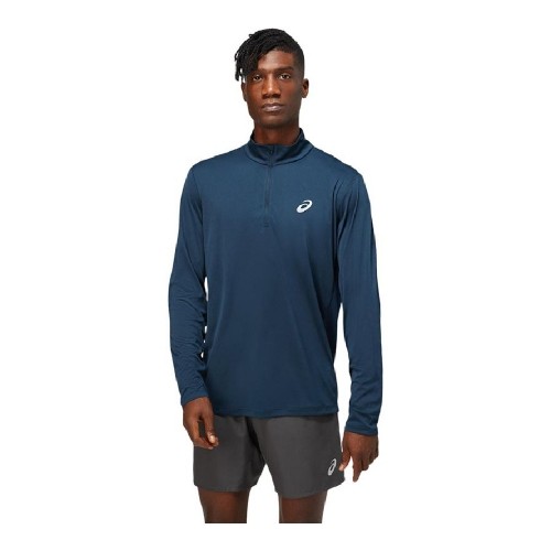 Vīriešu Krekls ar Garām Piedurknēm Asics Core LS Zils image 1