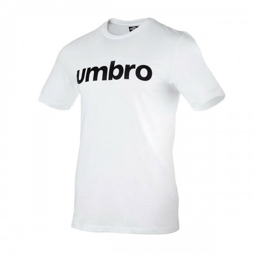 Men’s Short Sleeve T-Shirt Umbro  LINEAR 65551U 13V White image 1