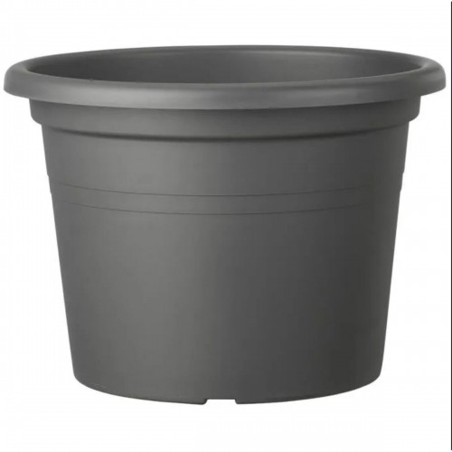 Plant pot Deroma Cylinder Anthracite Injected Circular Ø 50 cm 50 x 35 cm image 1