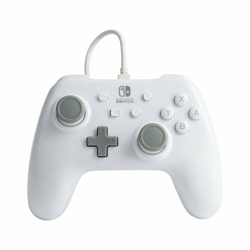 Gaming Control Powera Wired White Nintendo Switch image 1