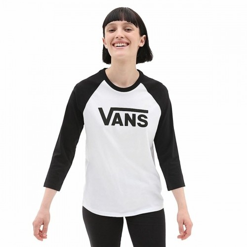 Футболка с коротким рукавом женская Vans  Drop V Raglan Разноцветный image 1