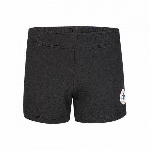 Sport Shorts for Kids Converse  Chuck Patch Black image 1