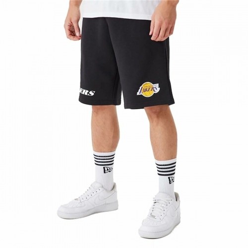 Спортивные мужские шорты New Era NBA LA Lakers  Чёрный Мужской image 1