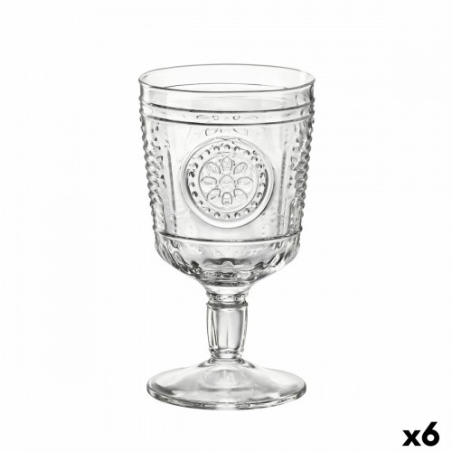 Wine glass Bormioli Rocco Romantic Transparent Glass 320 ml 6 Pieces image 1