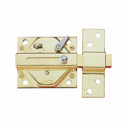 Safety lock Lince 2940-92940hl Brass Iron image 1