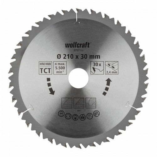 Cutting disc Wolfcraft 6737000 image 1
