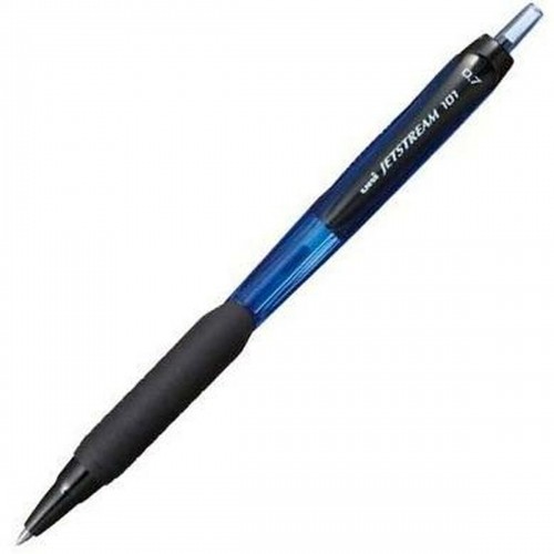 Liquid ink pen Uni-Ball Rollerball Jestsream SXN-101 Blue (12 Pieces) image 1