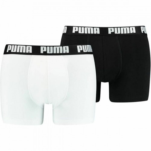 Vīriešu Bokseršorti Puma Basic Melns Balts image 1