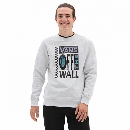 Толстовка без капюшона мужская Vans Global Белый image 1