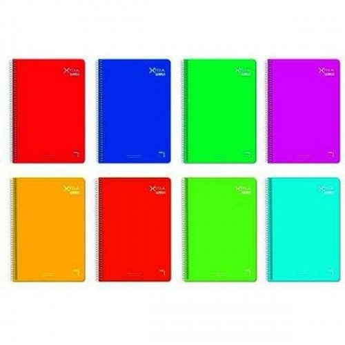 Notebook Pacsa Multicolour Din A4 5 Pieces 80 Sheets image 1