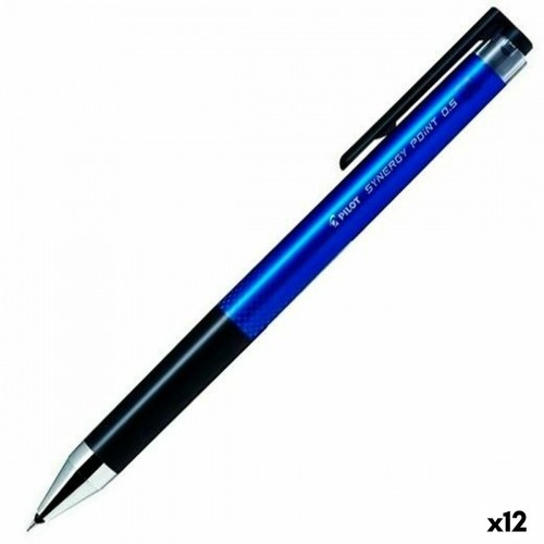 Гелевая ручка Pilot Synergy 0,25 mm Синий (12 штук) image 1