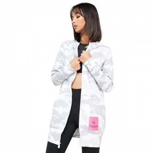 Женская спортивная куртка Calvin Klein Full Zip Белый image 1