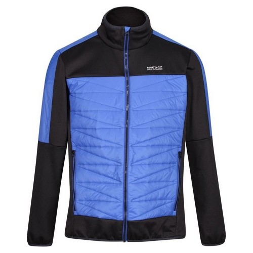 Мужская спортивная куртка Regatta Clumber II Hybrid Insulated Чёрный Синий image 1