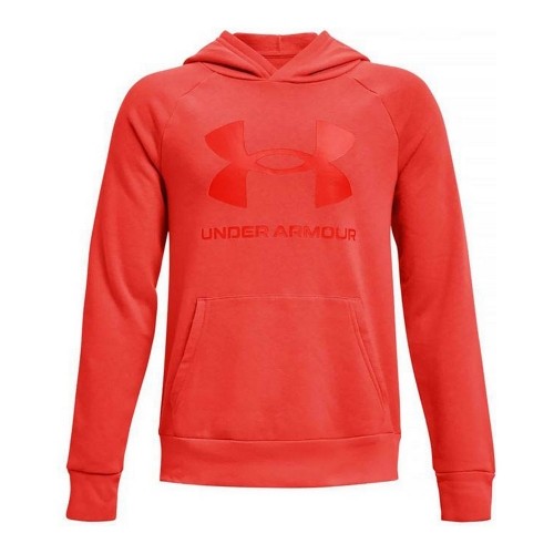 Толстовка с капюшоном детская Under Armour Rival Big Logo Красный image 1