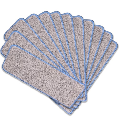 Cenocco Set of 12 Washable Microfiber Mop Replacement Pads image 1