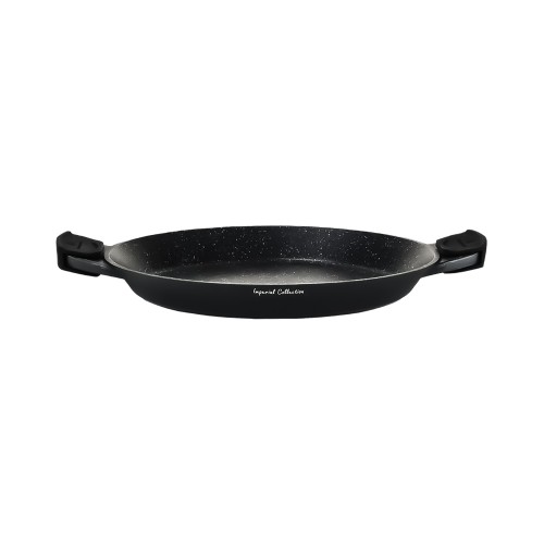 Imperial Collection 36cm Paella Pan with Silicone Handles image 1