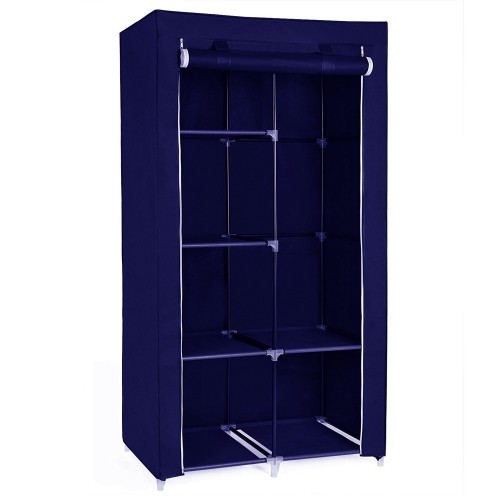 MSY Herzberg HG-8010: Storage Wardrobe - Small Blue image 1