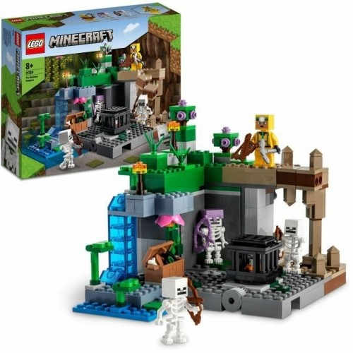 Playset Lego 21189 Minecraft The Skeleton Dungeon (364 Daudzums) image 1