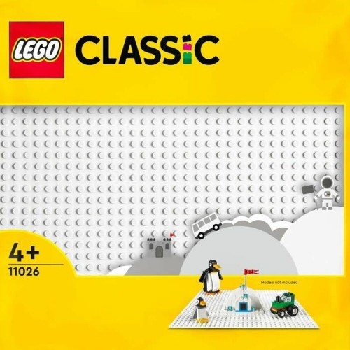 Подставка Lego 11026 Classic The White Building Plate 32 x 32 cm image 1