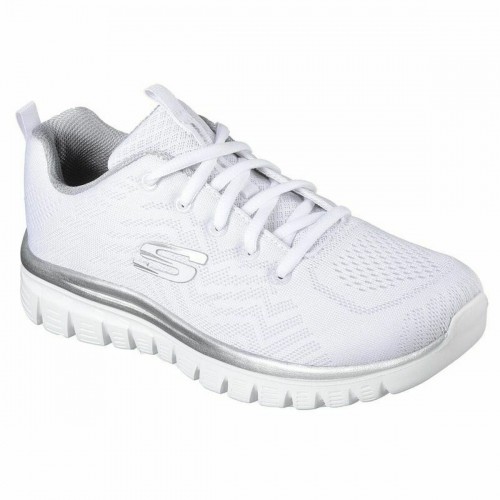 Women's casual trainers Skechers White Lady image 1