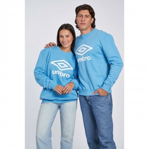 Men’s Sweatshirt without Hood Umbro LOGO 66080U LBY Blue image 1