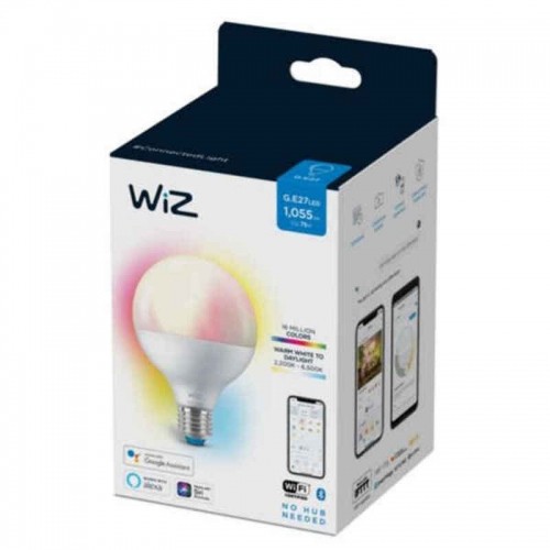 Smart Light bulb Ledkia G95 12 W E27 RGB image 1