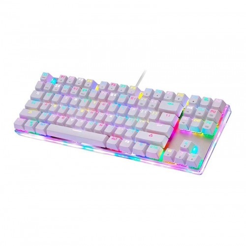 Mechanical gaming keyboard Motospeed K87S (white) image 1