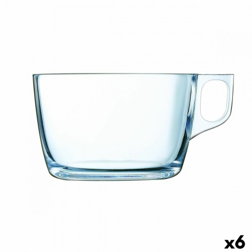 Чашка Luminarc Nuevo Liels Caurspīdīgs Stikls (500 ml) (6 gb.) image 1