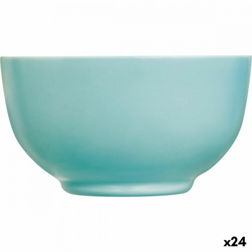 Bowl Luminarc Diwali Turquesa Turquoise Glass 14,5 cm (24 Units) image 1