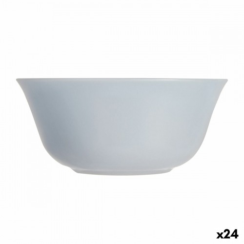 Bowl Luminarc Carine Granit Grey Glass 12 cm Multi-use (24 Units) image 1