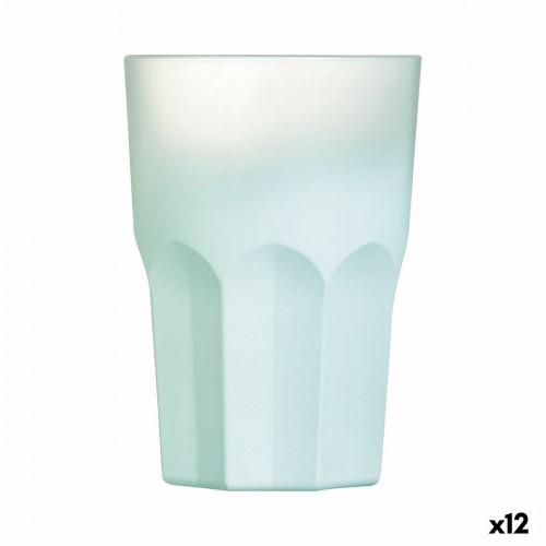 Glass Luminarc Summer Pop Turquoise Glass 12 Units 400 ml image 1