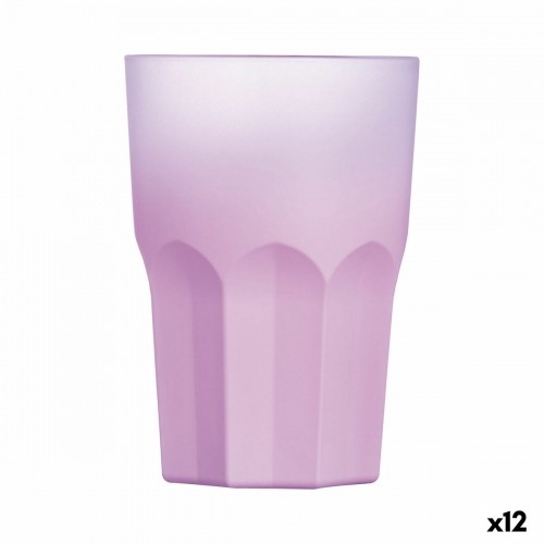 Стакан Luminarc Summer Pop Розовый Cтекло (400 ml) (12 штук) image 1